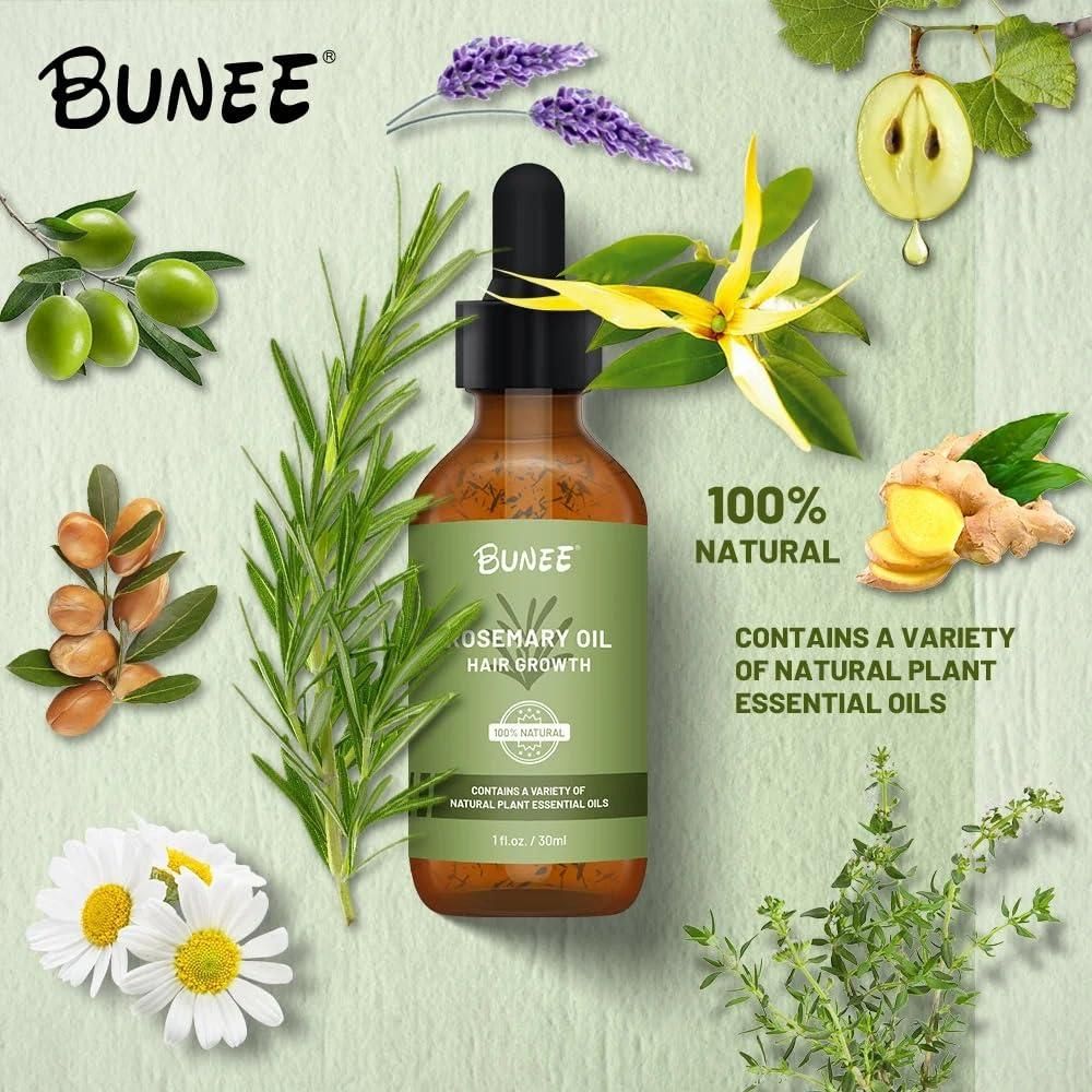 BUNEE® Rosemary Hair Growth Serum 30 ML(Pack of 1/2/3)