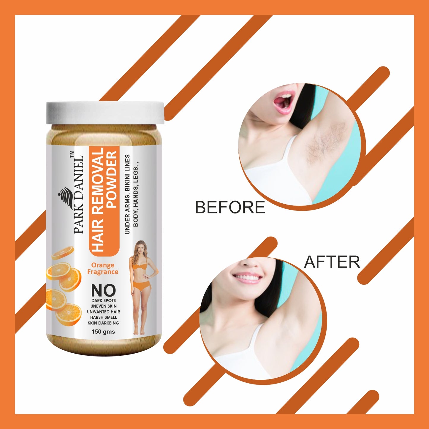Orange Peel™ Herbal Body Wax Powder+Vitamin C(150gm)
